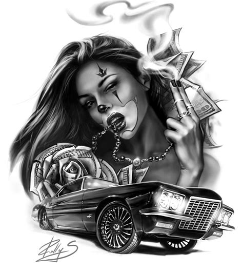 Gangster lowrider tattoos. Things To Know About Gangster lowrider tattoos. 
